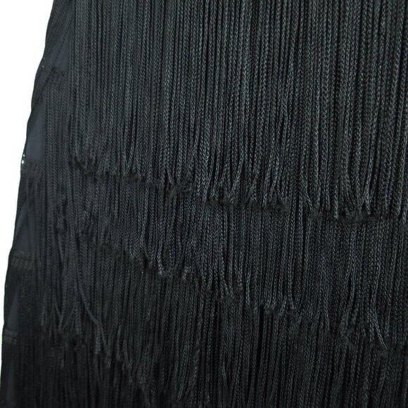 Betsey Johnson Cascade Fringe Skirt Y2K Size L NWT - Picture 5 of 10